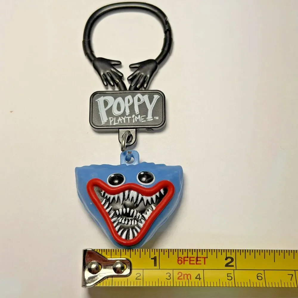 Phatmojo Poppy Playtime “Huggy “Clip On Collectible Keychain Collectible Rare